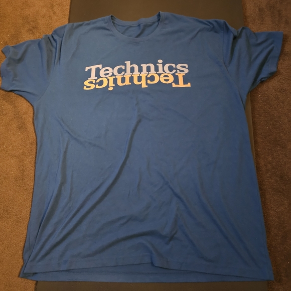 Technics Blue XL shirt - Picture 1 of 2